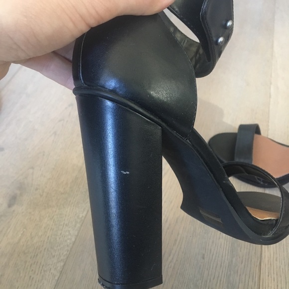 Nasty Gal Shoe Cult : Black Leather Heel WORN ONCE - Picture 8 of 8